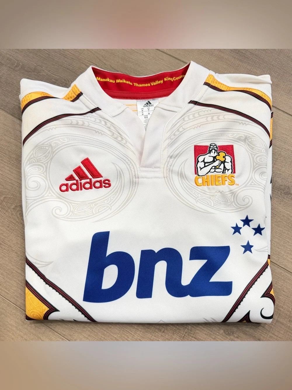 Adidas Waikato Chiefs Super Rugby Jersey New Zealand Men’s Medium
